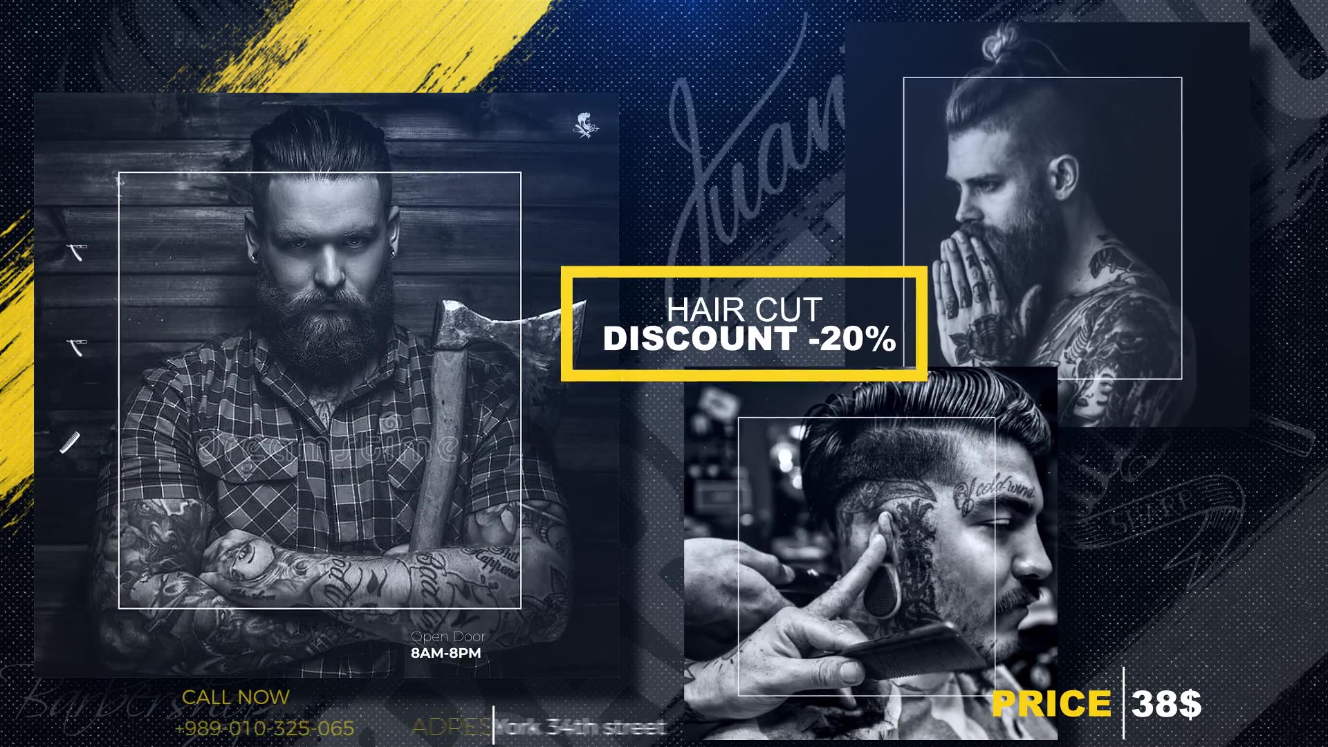 BarberShop Slideshow Videohive 26560349 After Effects Image 4