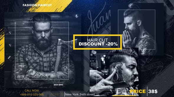 BarberShop Slideshow - Videohive 26560349 Download