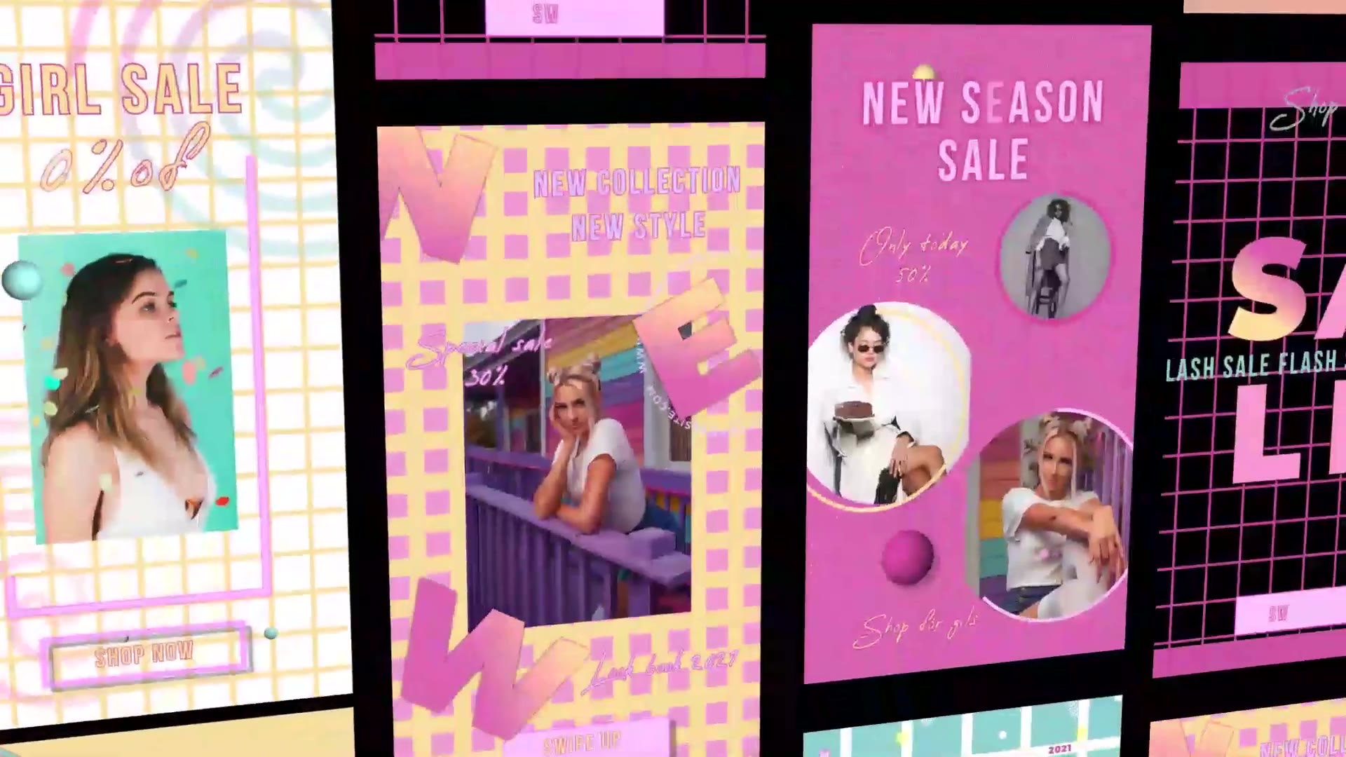 Barbie Sale Stories Instagram Videohive 29978678 After Effects Image 10