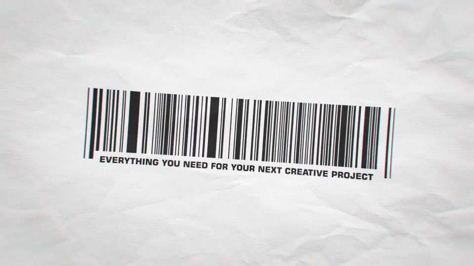 Barcode Reveal - Download Videohive 19486196