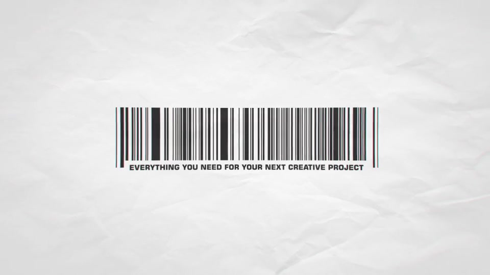 Barcode Reveal - Download Videohive 19486196