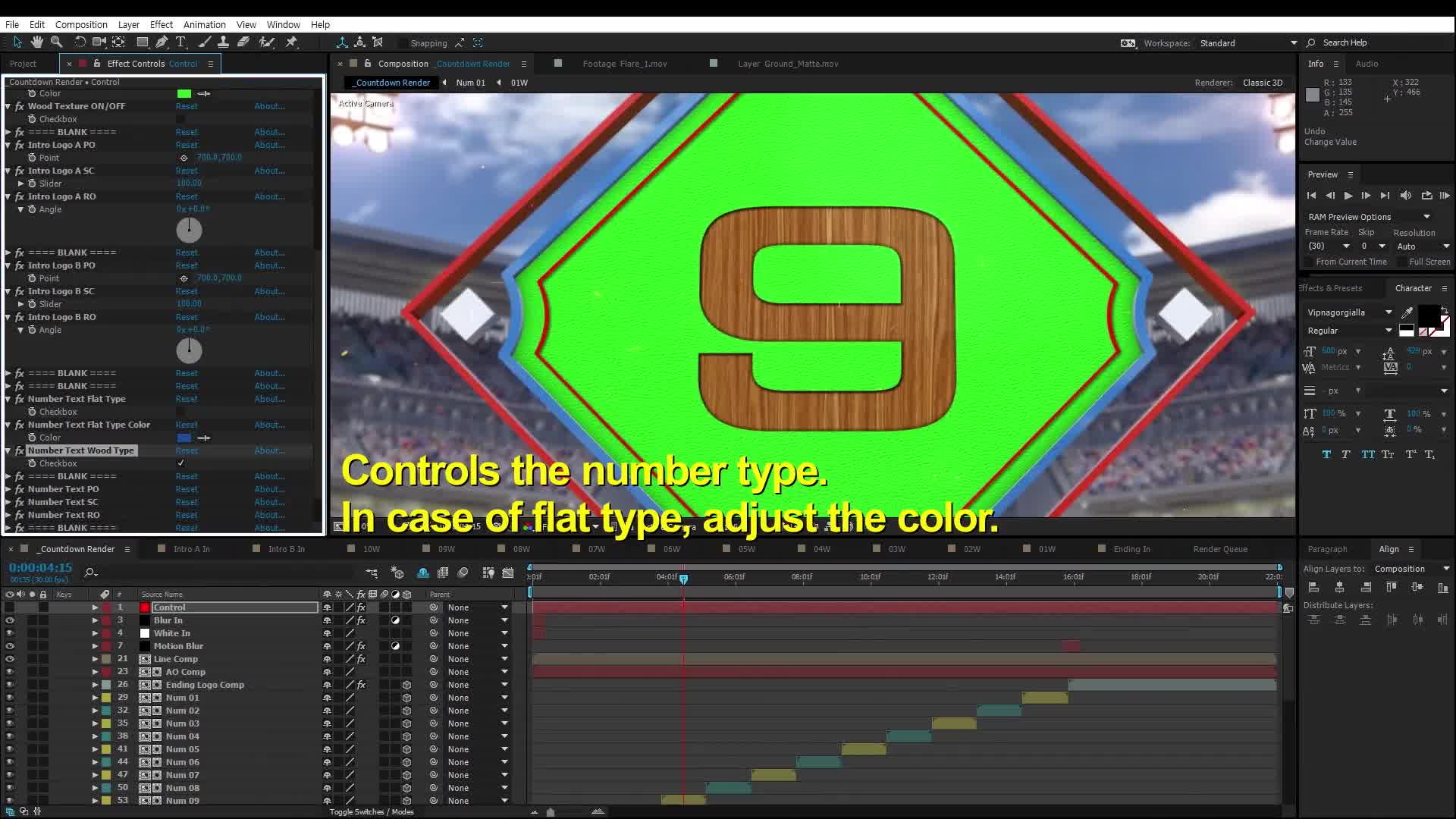 Baseball Countdown 2 Videohive 38868715 After Effects Image 13