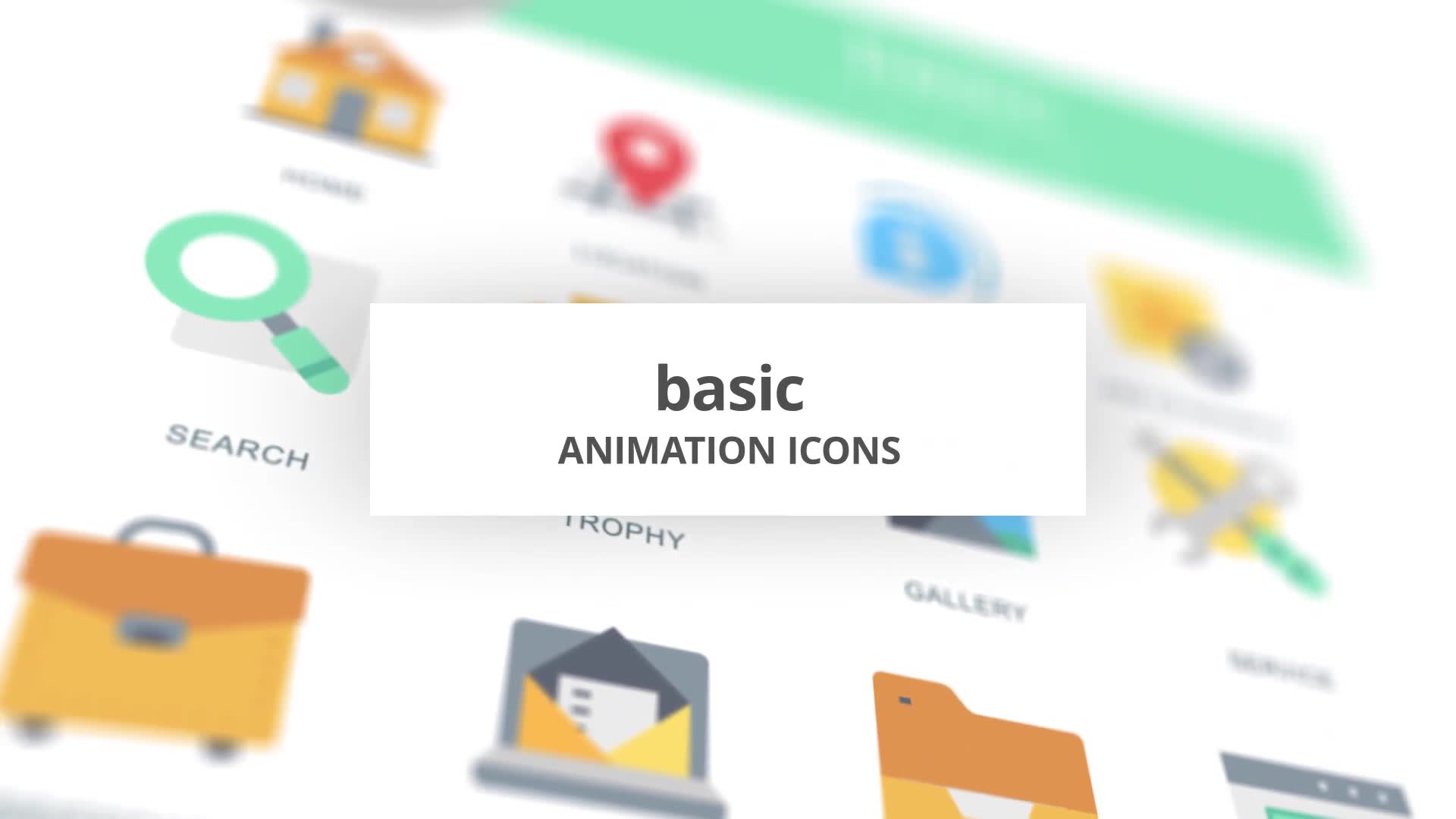 Basic Animation Icons Videohive 26634301 After Effects Image 1