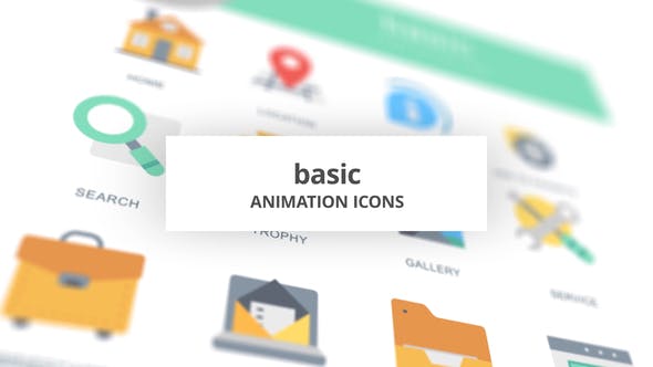 Basic Animation Icons - 26634301 Download Videohive