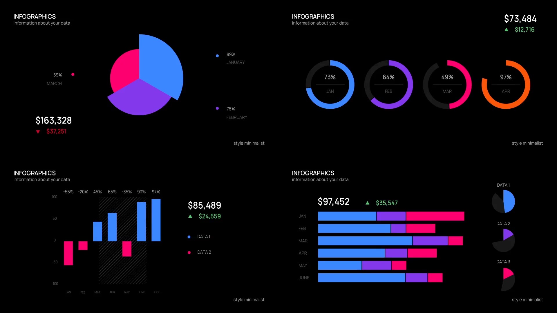 Basic graphs Videohive 34422211 After Effects Image 5