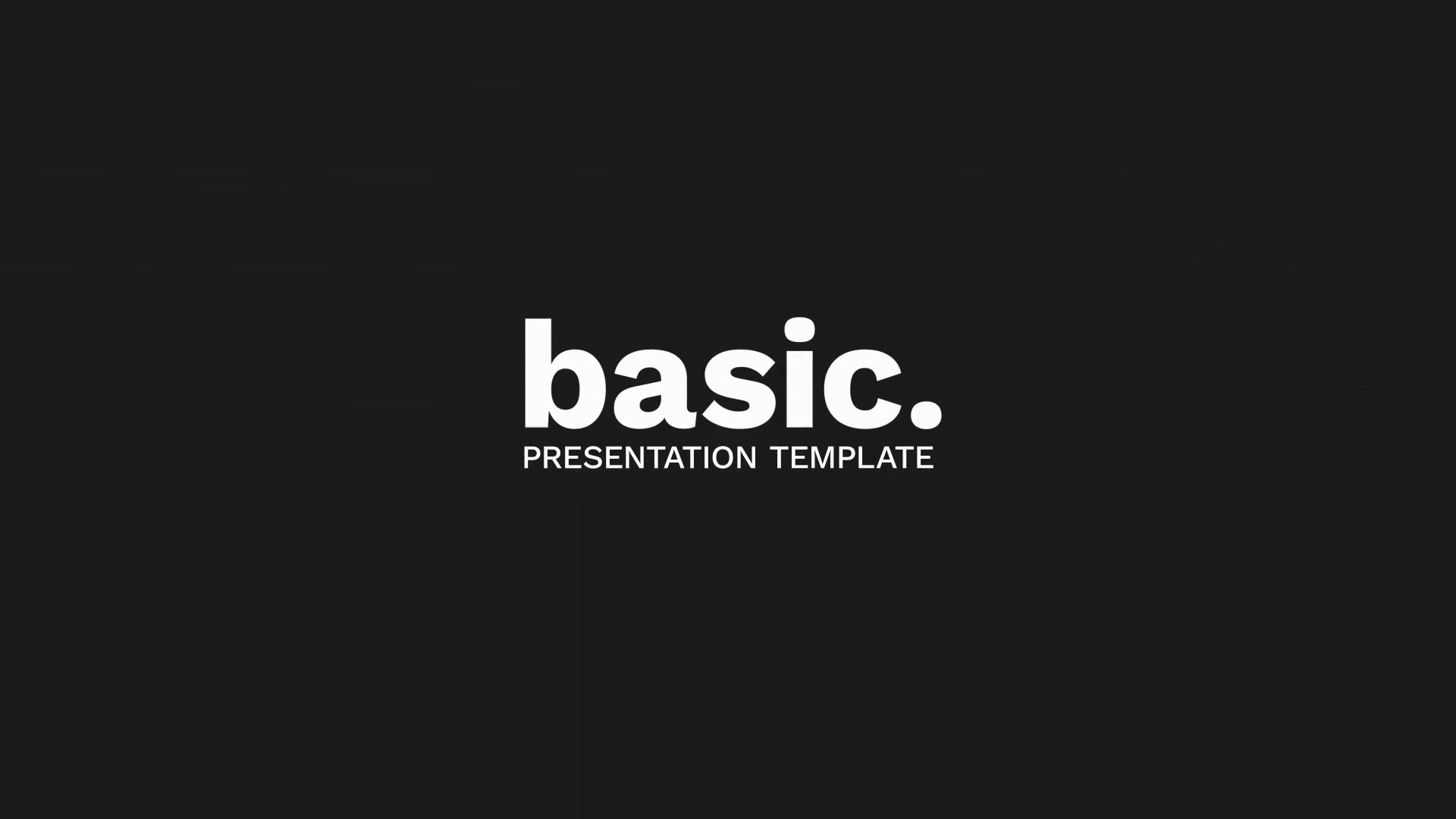 Basic. Minimal Corporate Presentation Videohive 28758728 After Effects Image 12