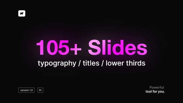 Basic Typography Pack for Premiere Pro - Videohive Download 39254038