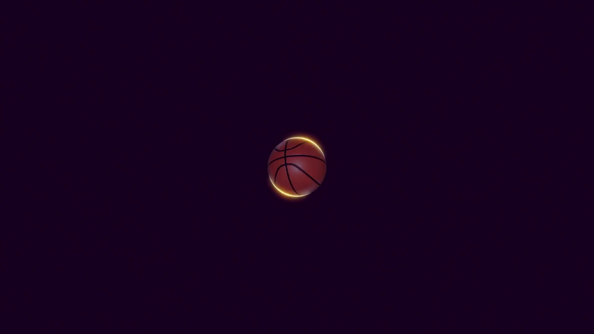 Basketball 4K Opener/ Action Sport Promo/ Active Game/ Basket Ball Logo/ NBA Intro/ Broadcast Bumper Videohive 24891112 After Effects Image 1