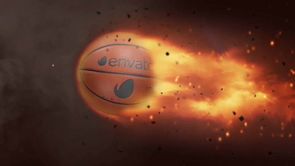 Basketball Fire Logo - Download Videohive 19568935