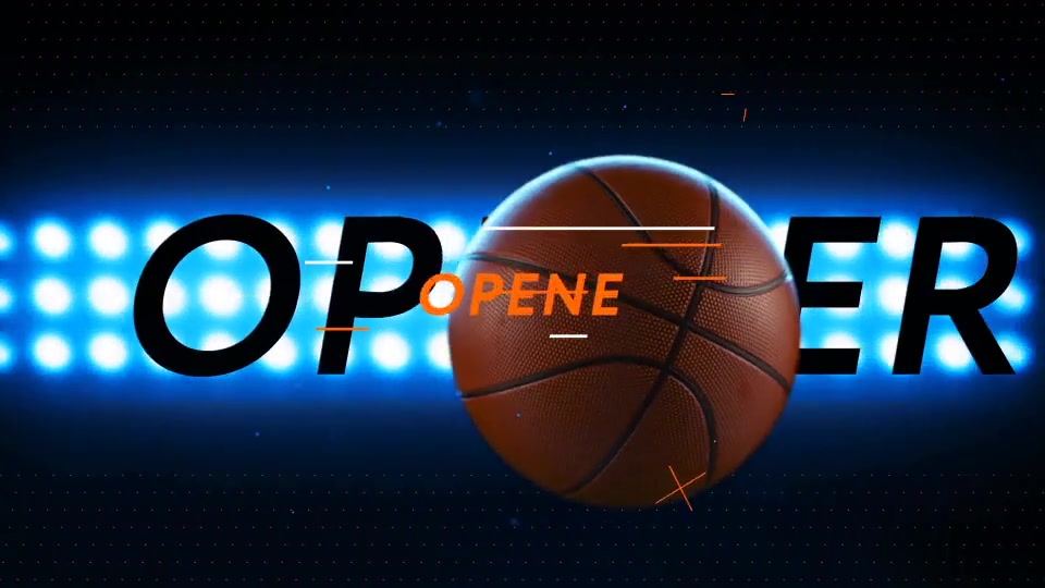 Basketball Logo Opener Videohive 24272109 After Effects Image 3
