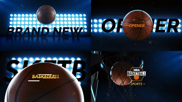 Basketball Logo Opener - Download Videohive 24272109