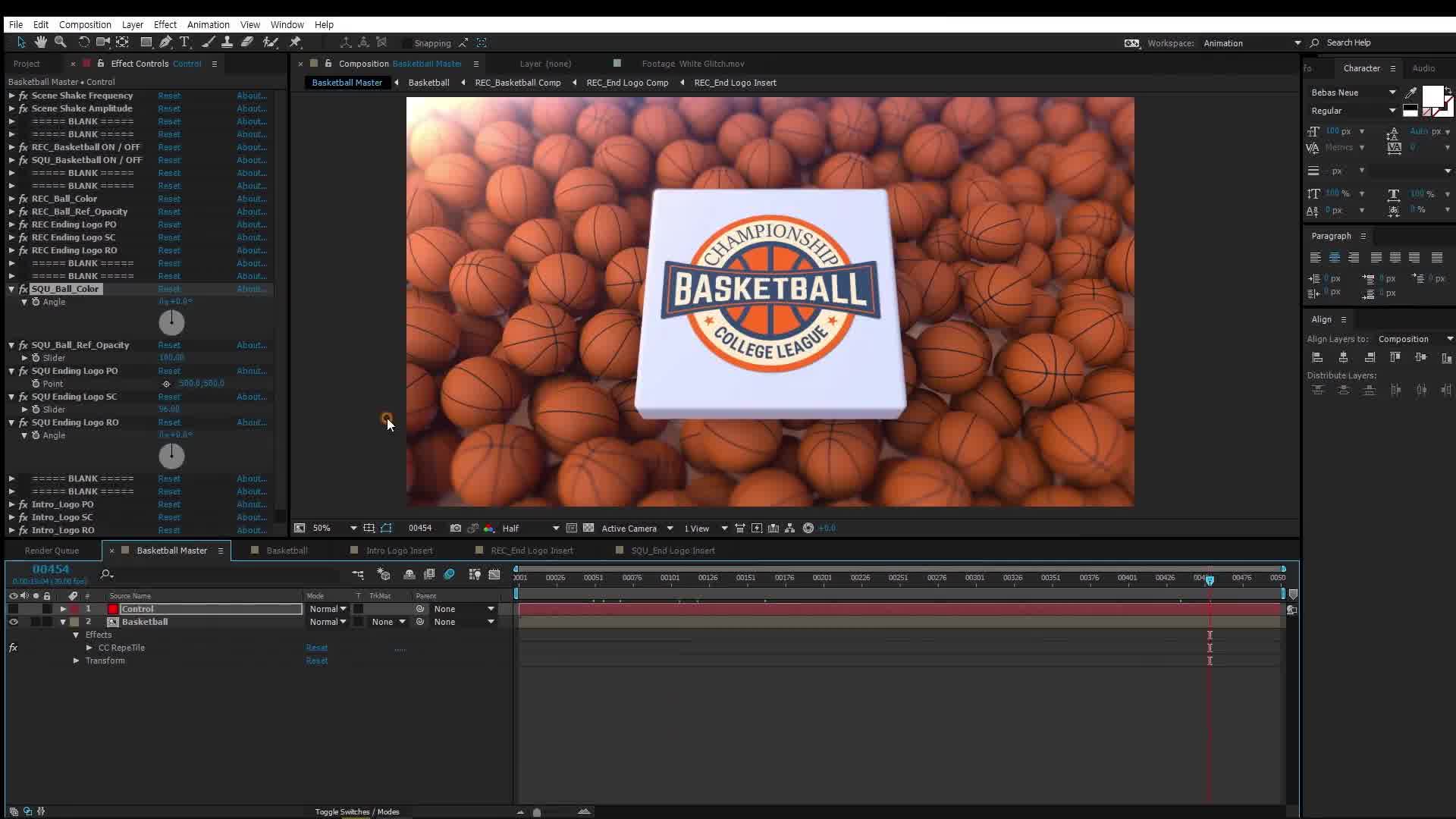 Basketball Logo Reveal 2 Videohive 35234710 After Effects Image 10