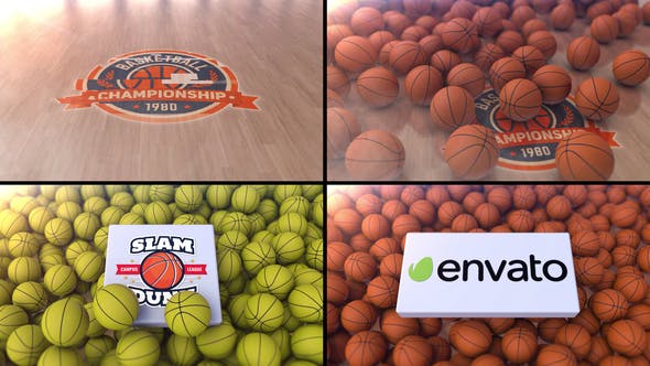 Basketball Logo Reveal 2 - 35234710 Videohive Download