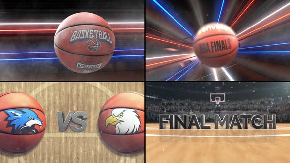 Basketball Logo Reveal - 34153212 Videohive Download