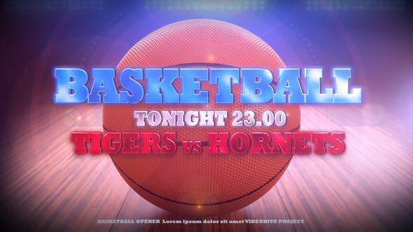 Basketball Opener 2 - 25354249 Videohive Download