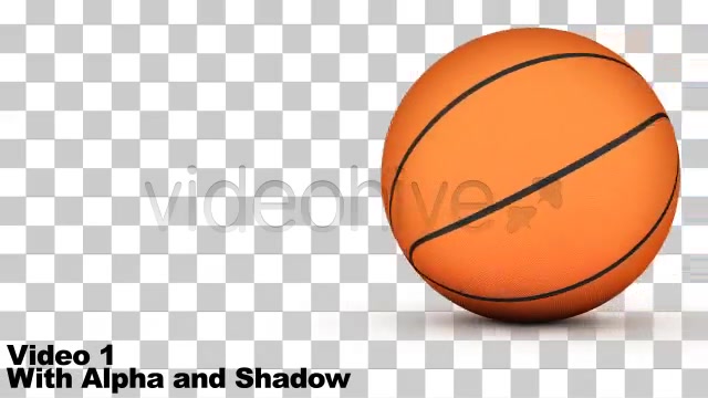 Basketball Rolling Across the Screen Series of 2 - Download Videohive 680939