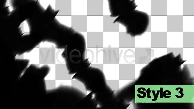 Bats Flying Across the Screen Transitions 6 Styles - Download Videohive 3017399