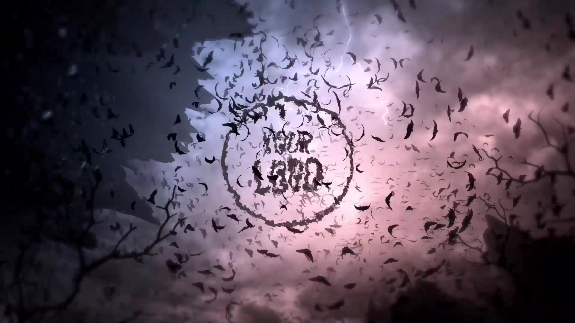Bats Storm Halloween Logo Reveal Videohive 35942399 Premiere Pro Image 3