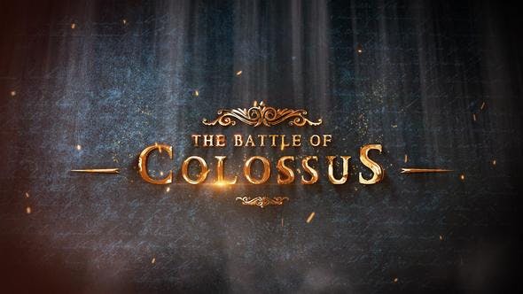 Battle Of Colossus The Epic Opener - 23306955 Download Videohive
