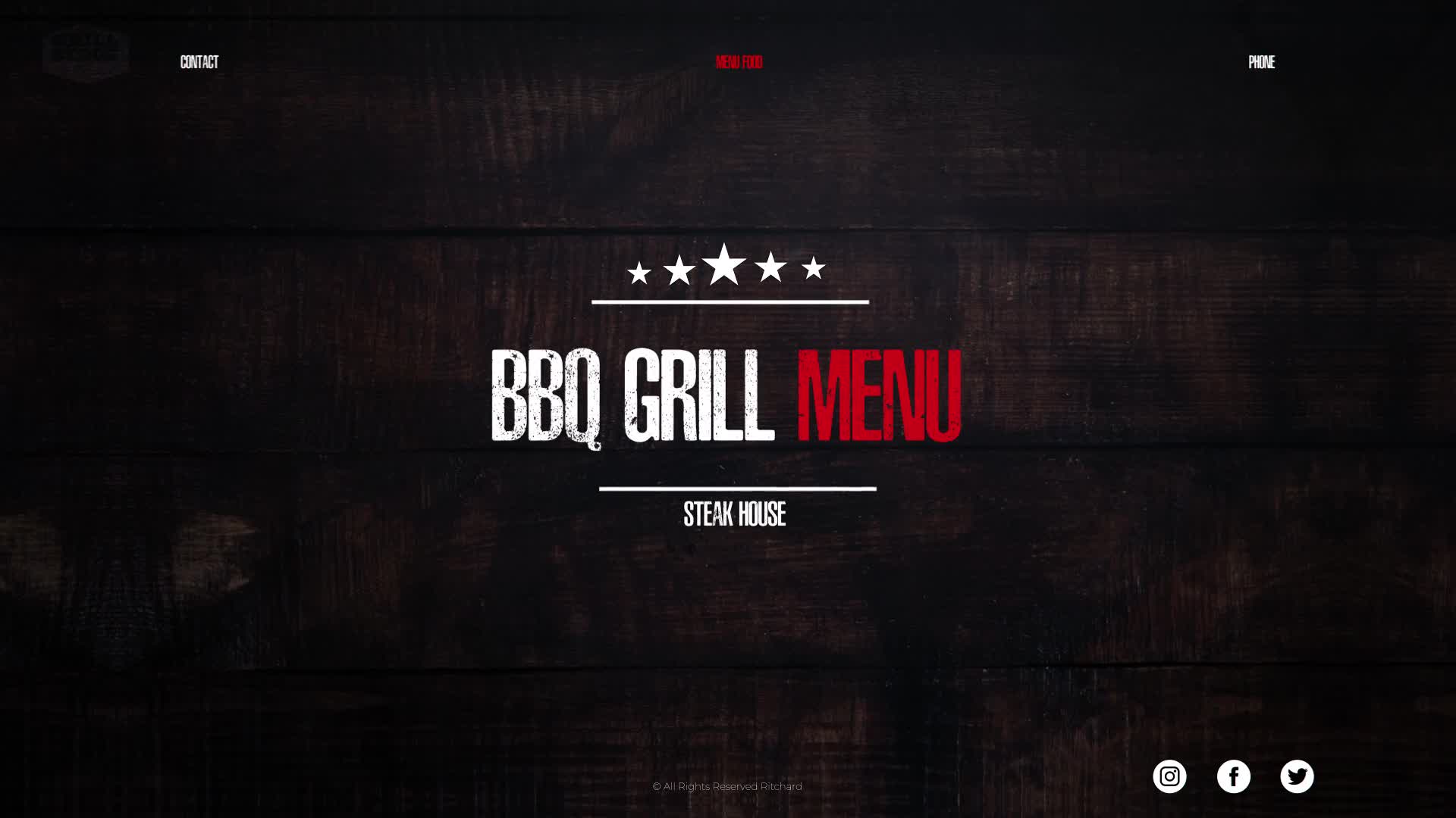 BBQ // Food Menu // Barbecue Videohive 31847422 After Effects Image 1