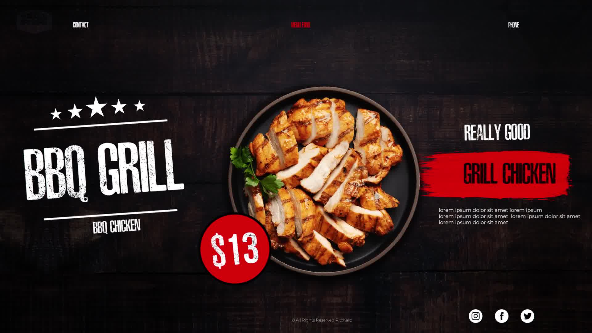 BBQ // Food Menu // Barbecue Videohive 31847422 After Effects Image 10