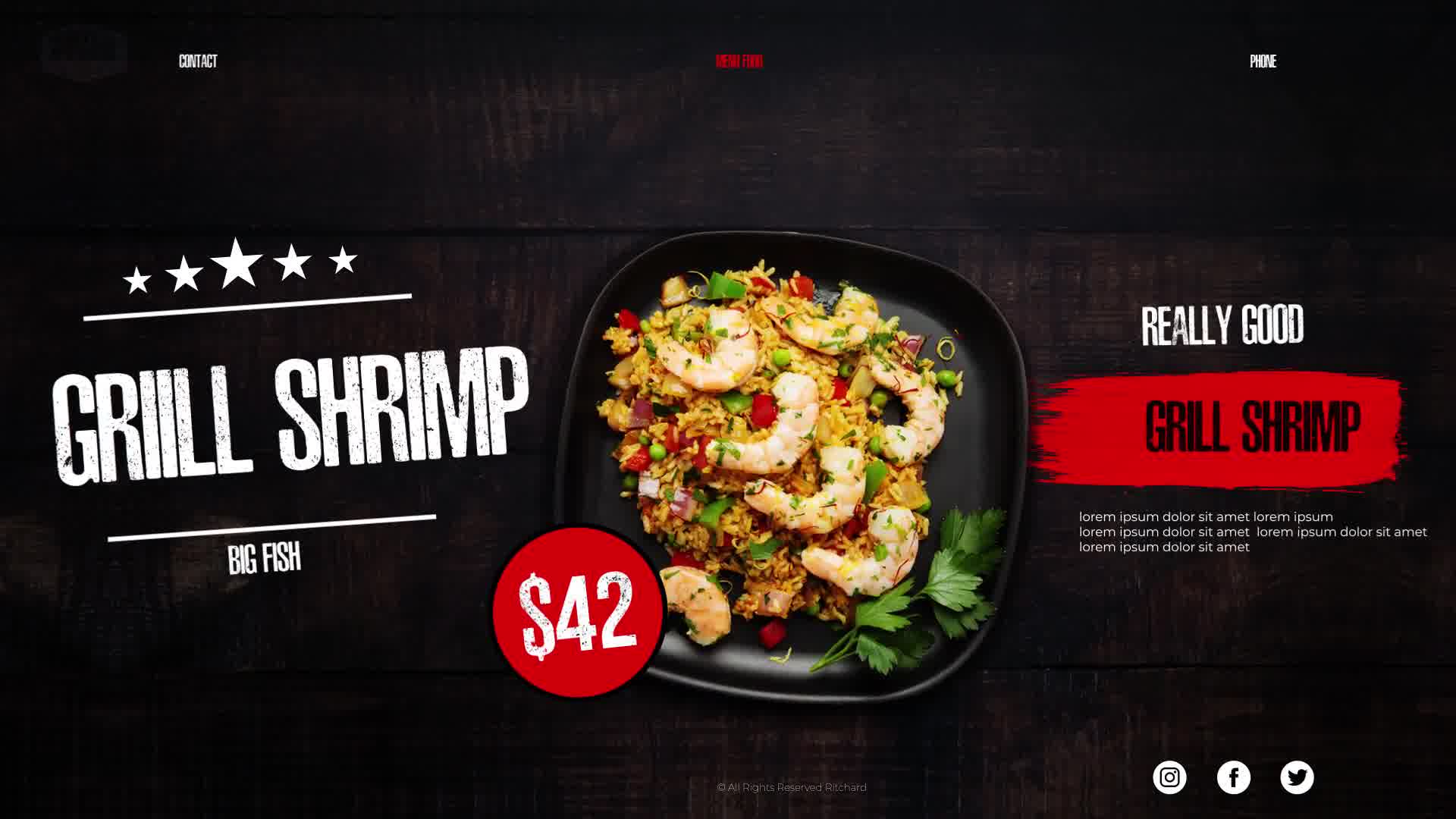 BBQ // Food Menu // Barbecue Videohive 31847422 After Effects Image 11