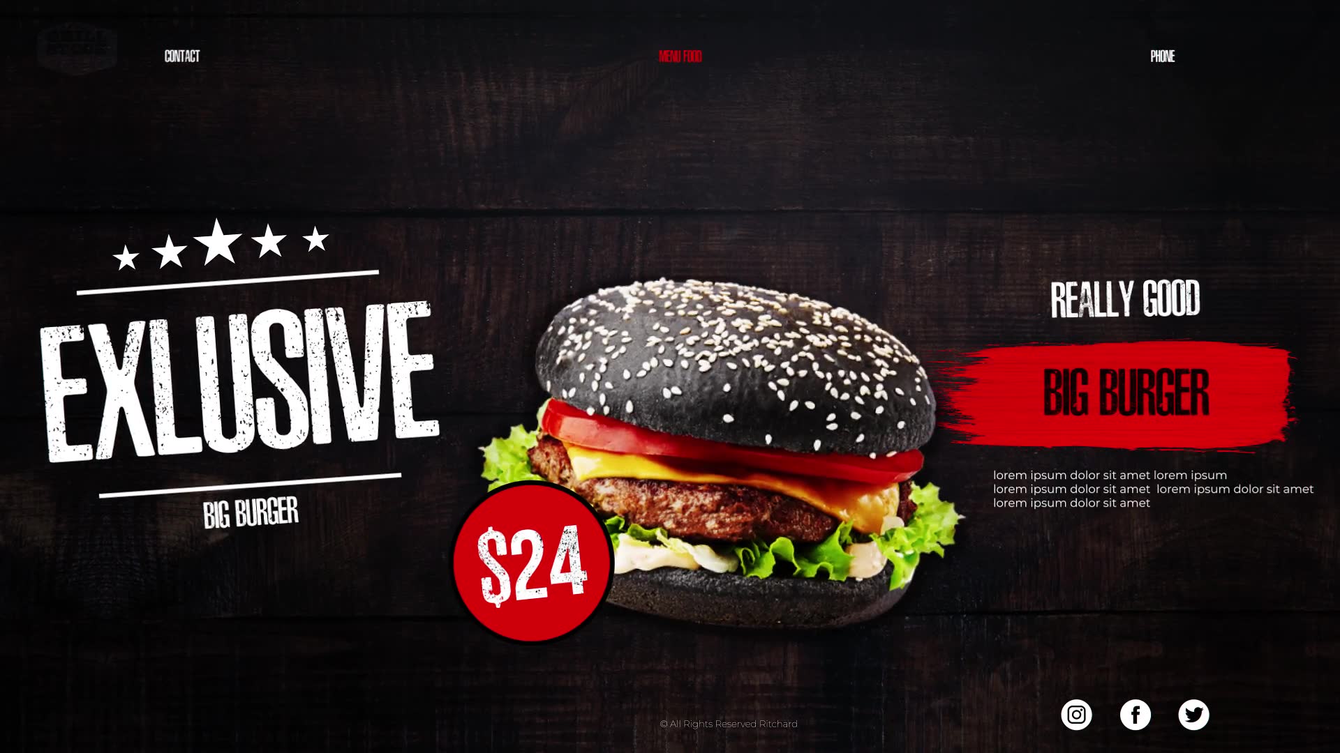 BBQ // Food Menu // Barbecue Videohive 31847422 After Effects Image 7
