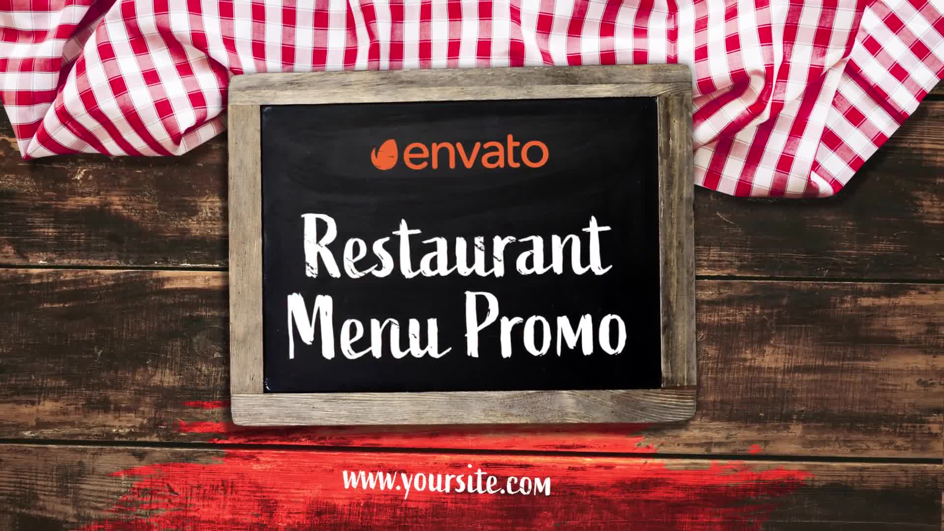 BBQ Menu Restaurant Promo Videohive 33124422 After Effects Image 1