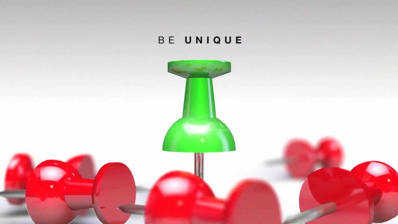 Be Unique Logo Reveal Pushpin Videohive 15019430 After Effects Image 5