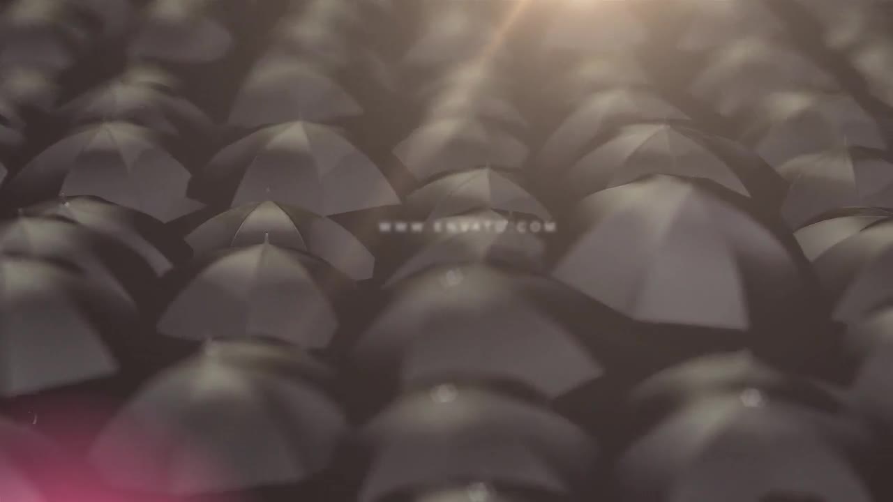 Be Unique Logo Reveal Umbrellas Videohive 14880760 After Effects Image 1