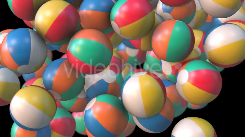 Beach Balls Transition - Download Videohive 17403315