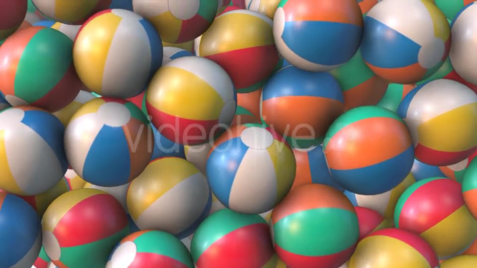 Beach Balls Transition - Download Videohive 17403315