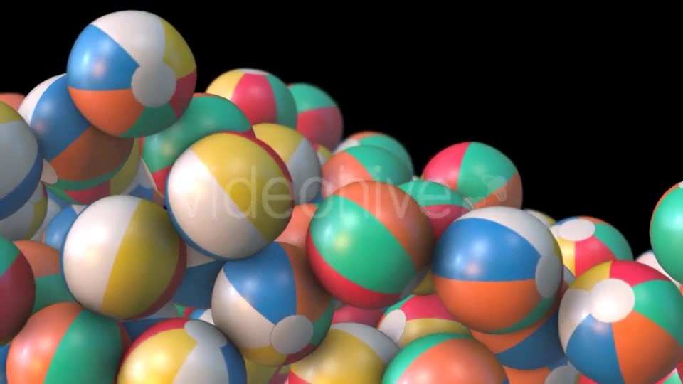 Beach Balls Transition - Download Videohive 17403315