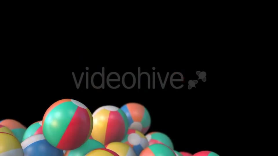 Beach Balls Transition - Download Videohive 17403315