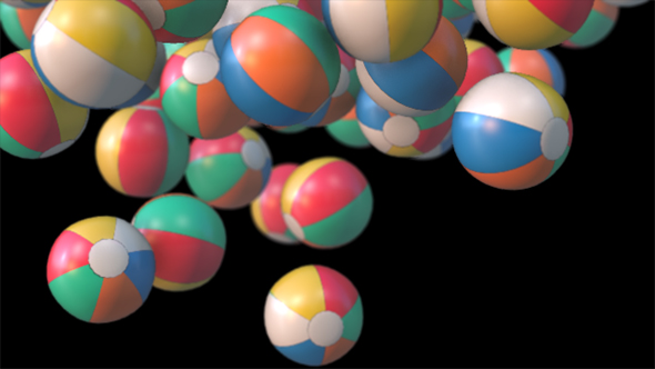 Beach Balls Transition - Download Videohive 17403315