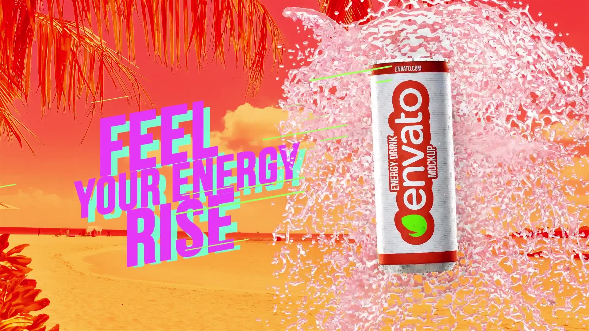 Beach Energy Drink Commercial Videohive 38383254 After Effects Image 7