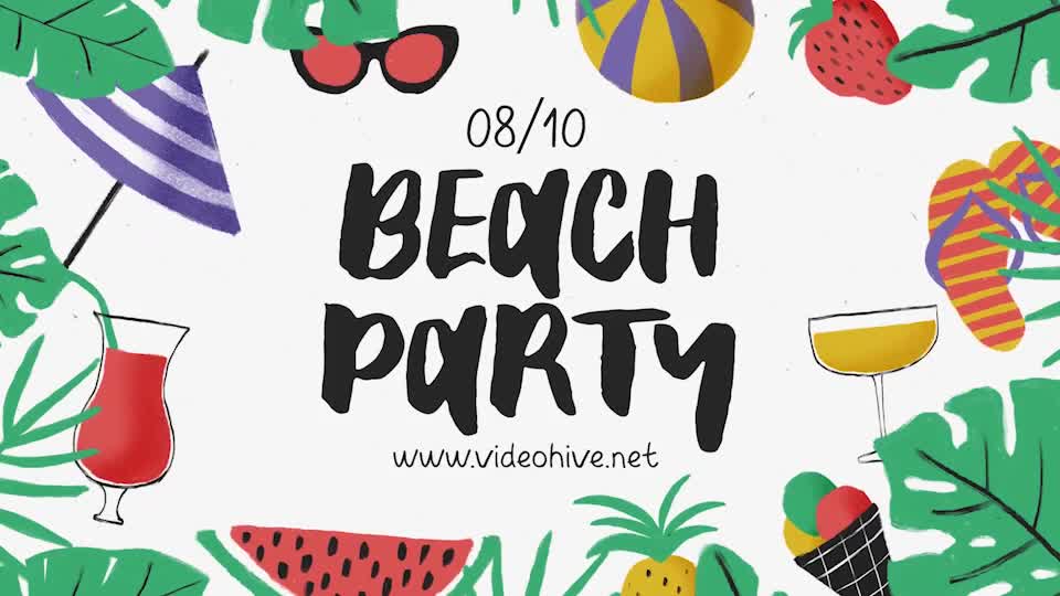 Beach Party Videohive 24281769 After Effects Image 1