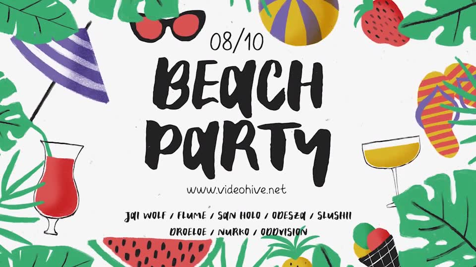 Beach Party Videohive 24281769 After Effects Image 9