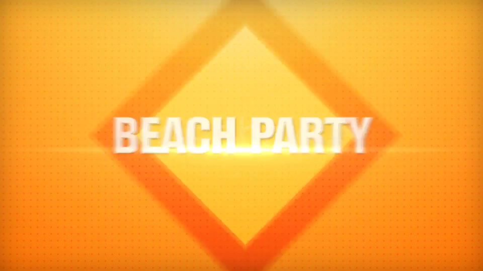 Beach Party Promo - Download Videohive 2920115