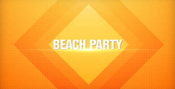 Beach Party Promo - Download Videohive 2920115