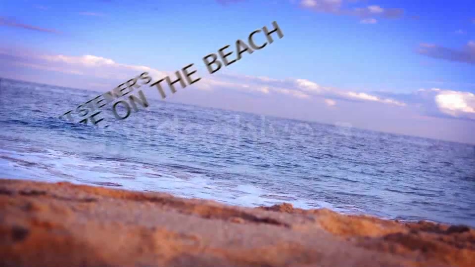 Beach Series Logo Diving Videohive 3519816 After Effects Image 5