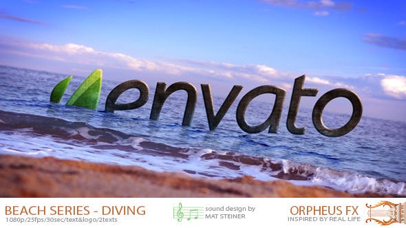 Beach Series Logo Diving - Videohive 3519816 Download