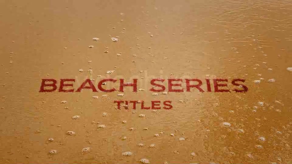 Beach Series Titles Videohive 3409500 After Effects Image 4