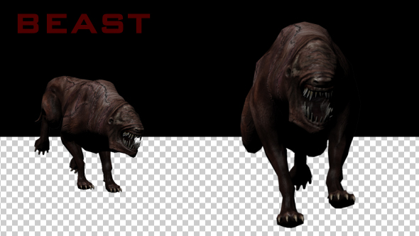 Beast Running 2 Scene Animations - Download Videohive 21040874