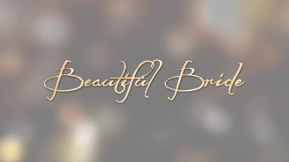 Beautiful Bride - Download Videohive 5482350