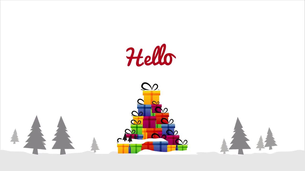 Beautiful Christmas Flat - Download Videohive 22843786