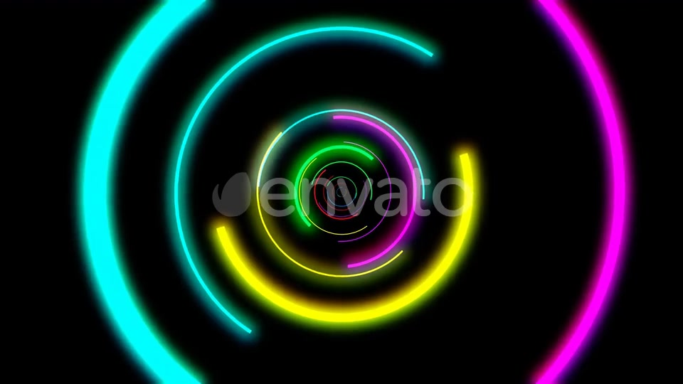 Beautiful Colorful Abstract Vj Loop Of Circles Videohive 24034804 Motion Graphics Image 3