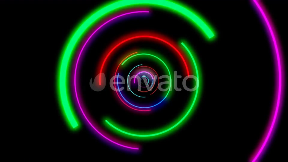 Beautiful Colorful Abstract Vj Loop Of Circles Videohive 24034804 Motion Graphics Image 7