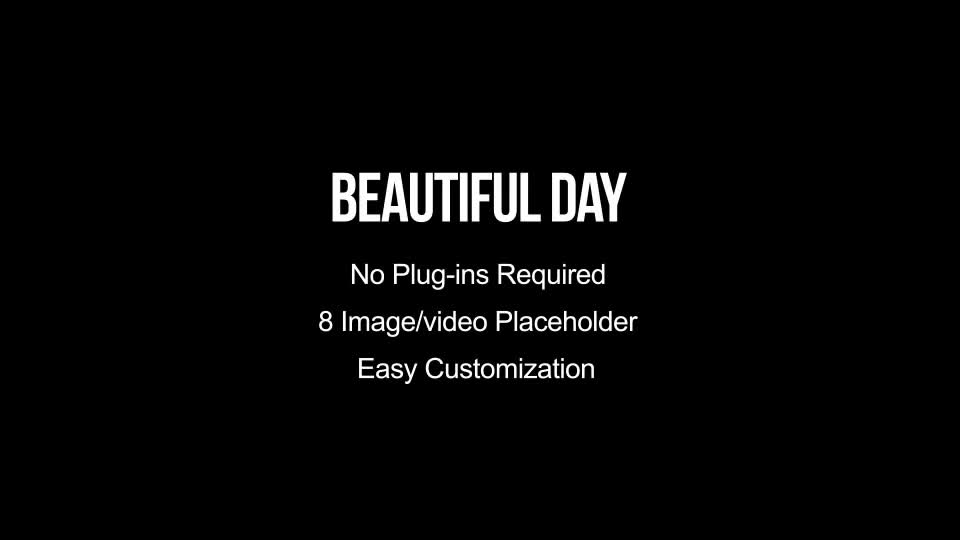 Beautiful Day - Download Videohive 4788703
