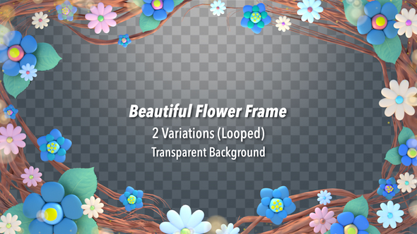 Beautiful Flower Frame - Download Videohive 20671904